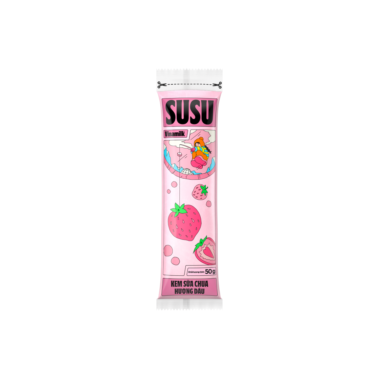Kem sữa chua Susu Dâu 50g - thumbnail