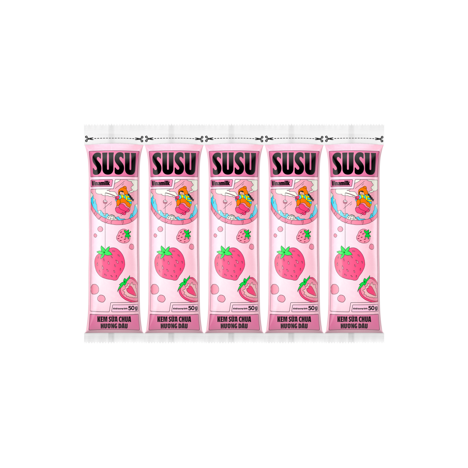 Kem sữa chua Susu Dâu 50g - thumbnail