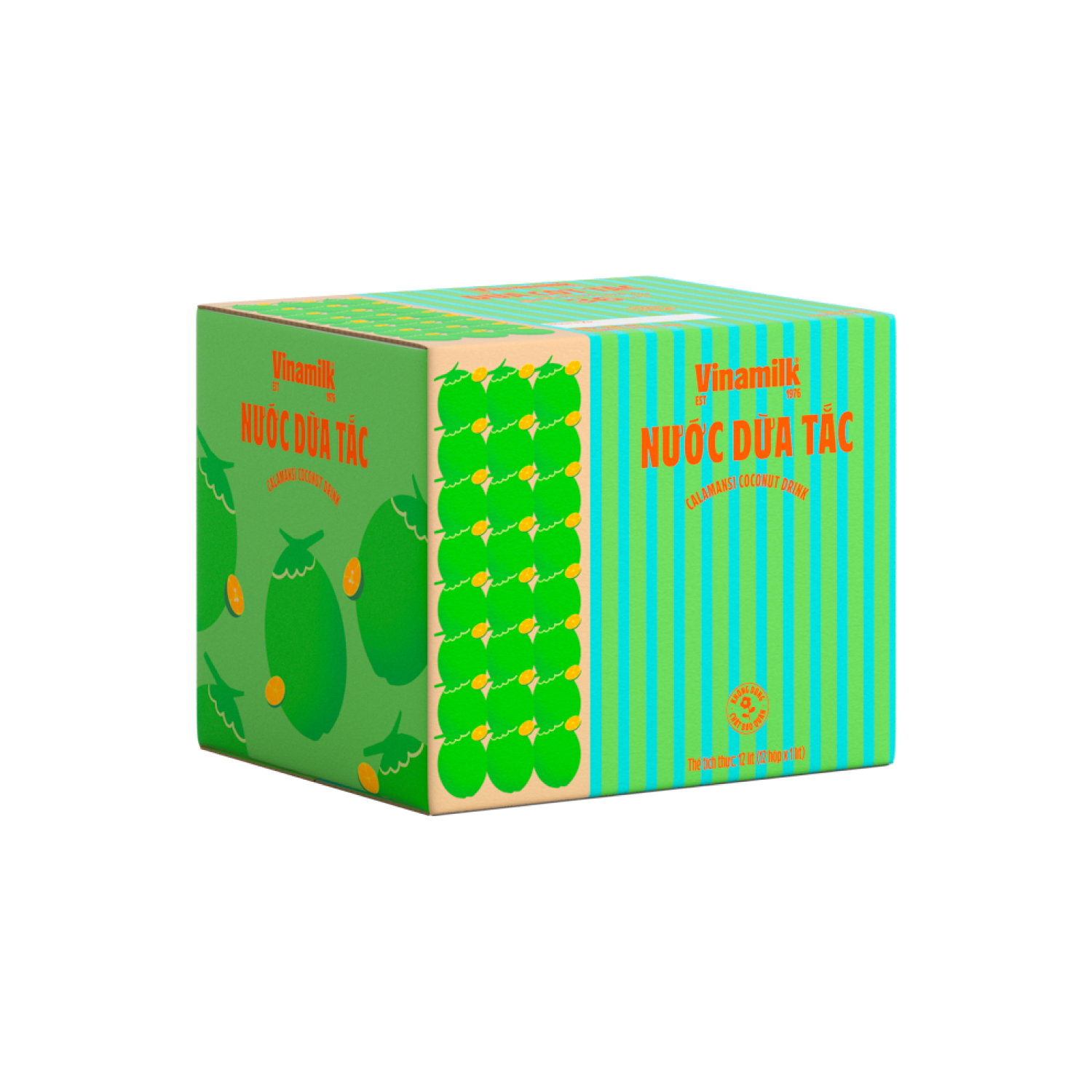 Nước dừa Vinamilk Nước dừa tắc 1L - thumbnail