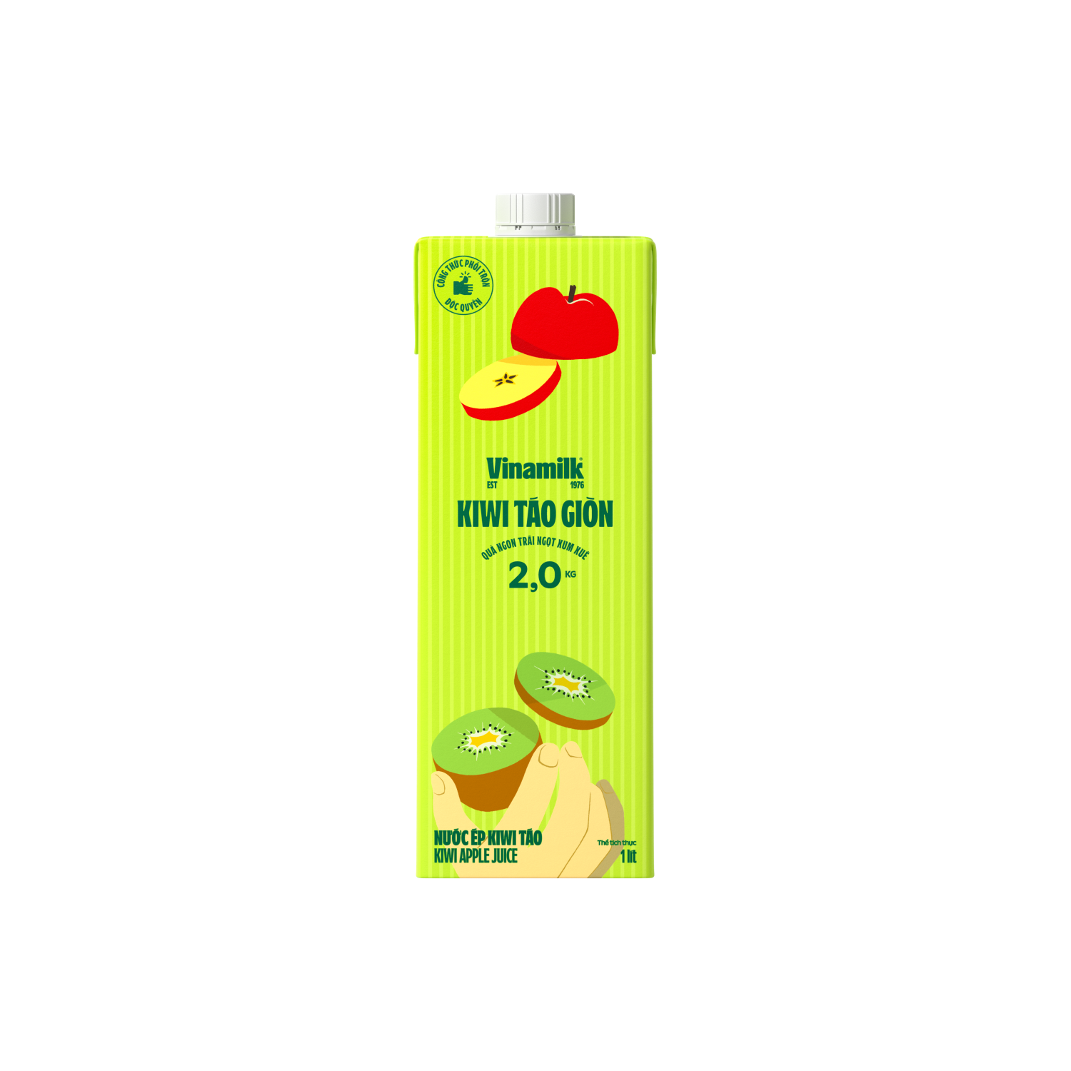 Nước ép Vinamilk Kiwi Táo 1L - thumbnail