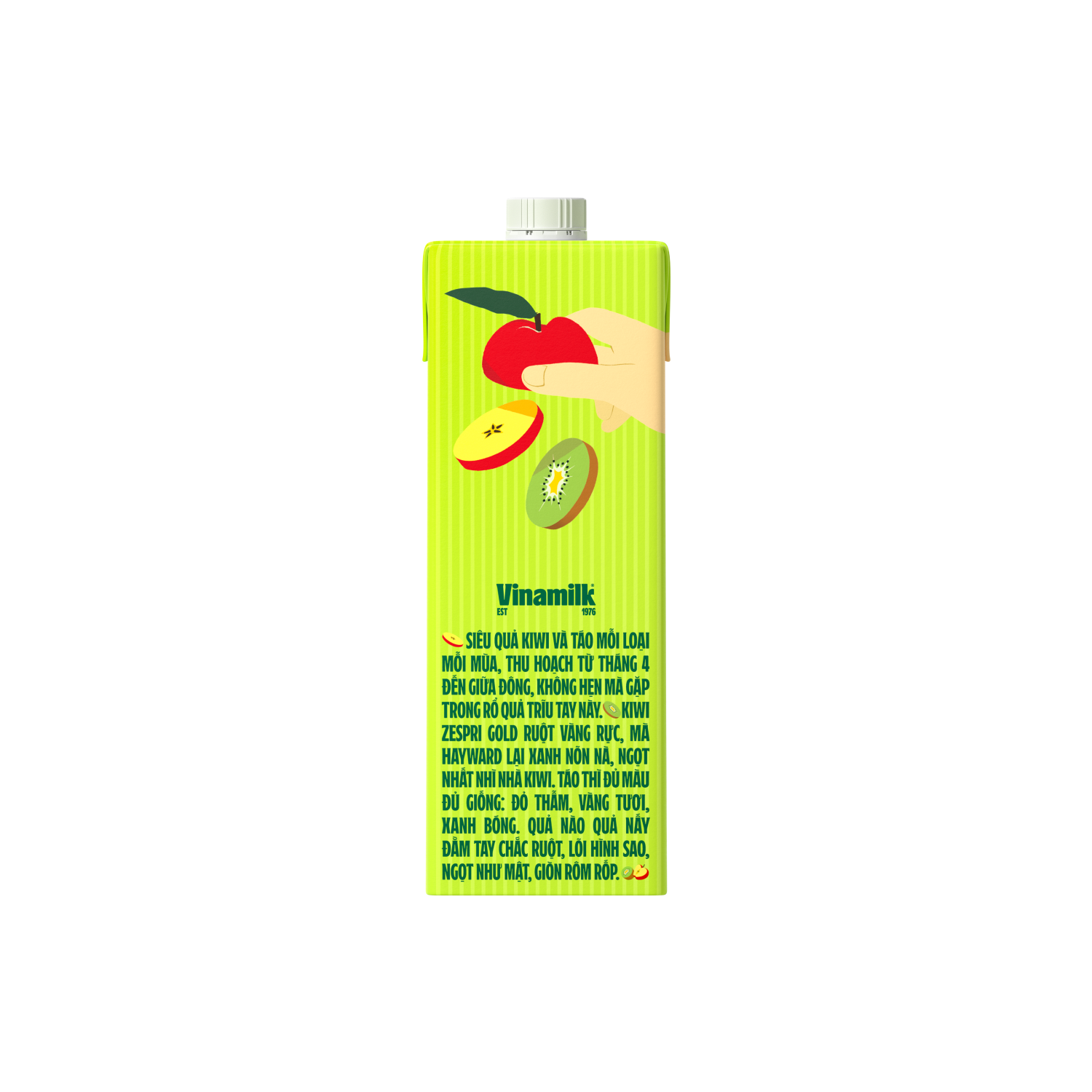 Nước ép Vinamilk Kiwi Táo 1L