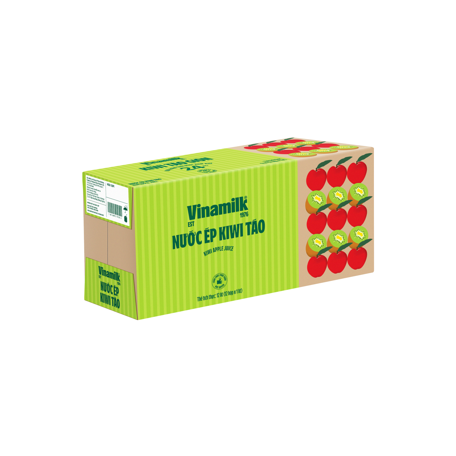 Nước ép Vinamilk Kiwi Táo 1L