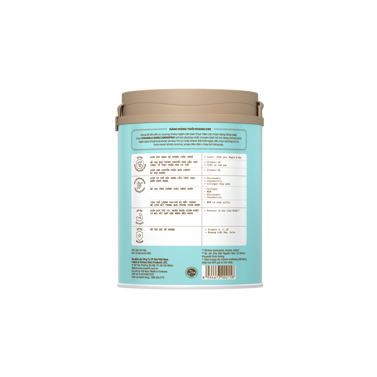 Sữa bột cho người lớn tuổi Sure CanxiPro 400g - thumbnail