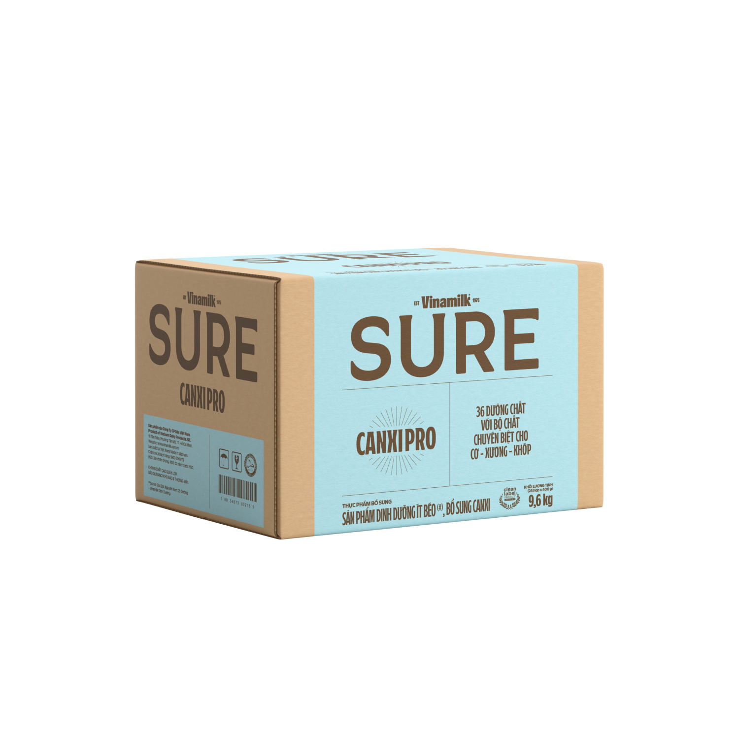 Sữa bột cho người lớn tuổi Sure CanxiPro 400g