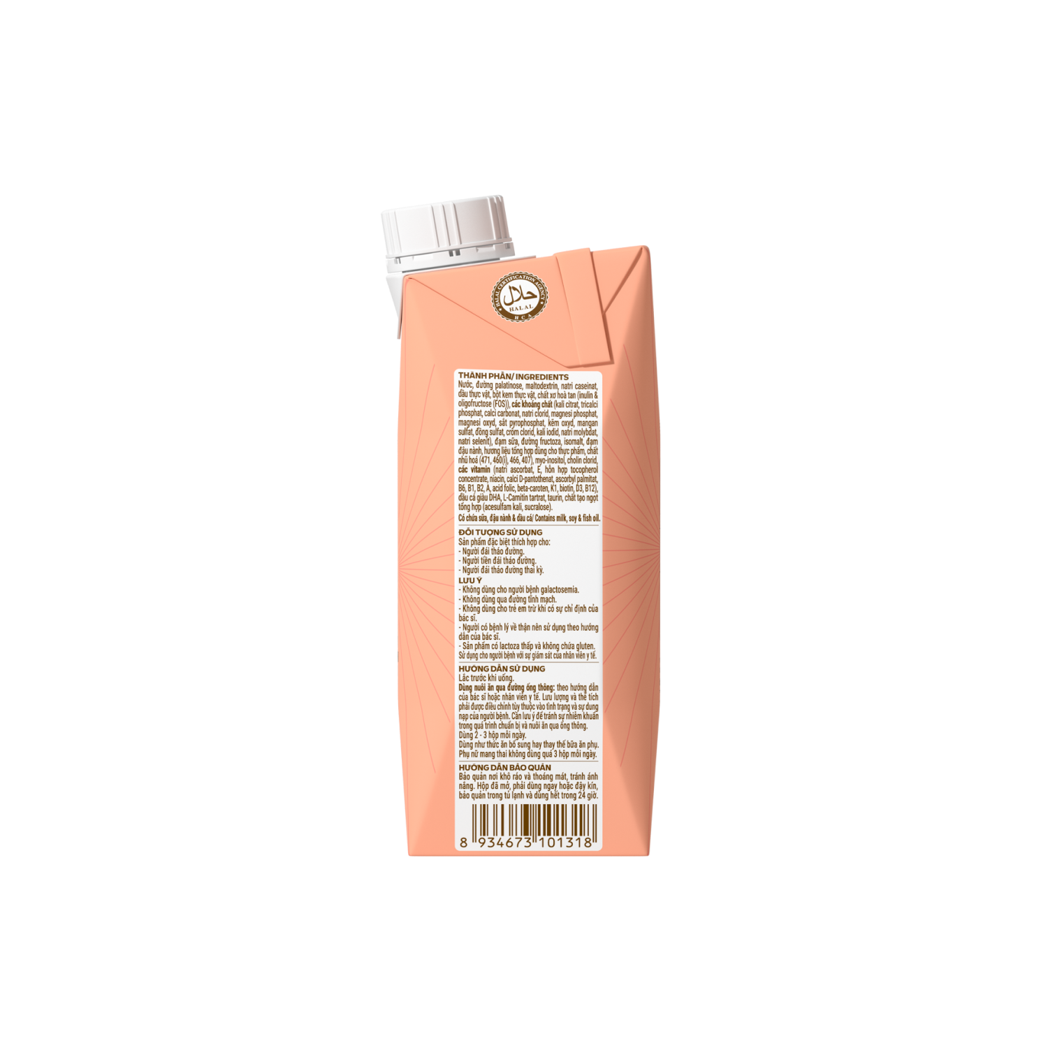 Sữa bột cho người lớn tuổi Sure Diacerna pha sẵn 237ml