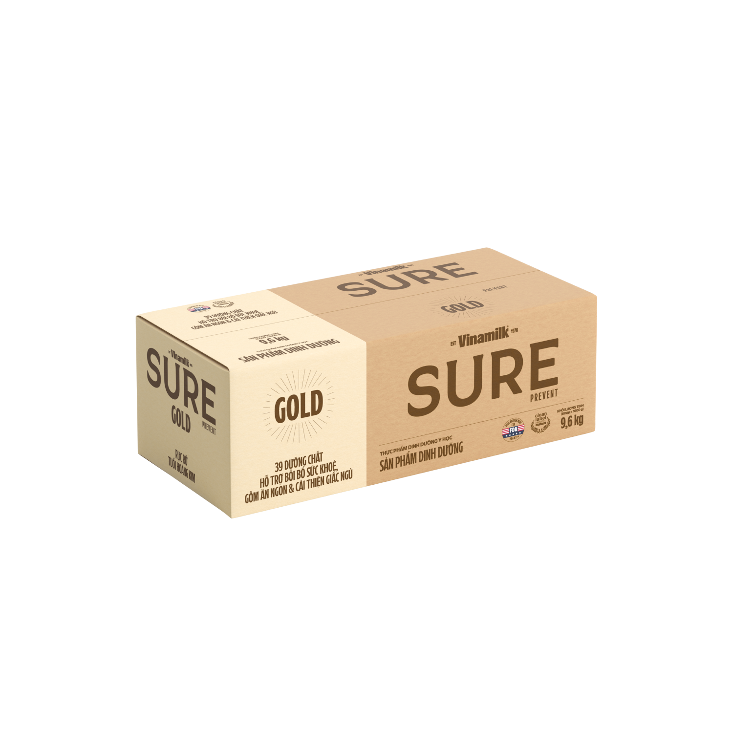 Sữa bột cho người lớn tuổi Sure Gold 1.6kg - thumbnail