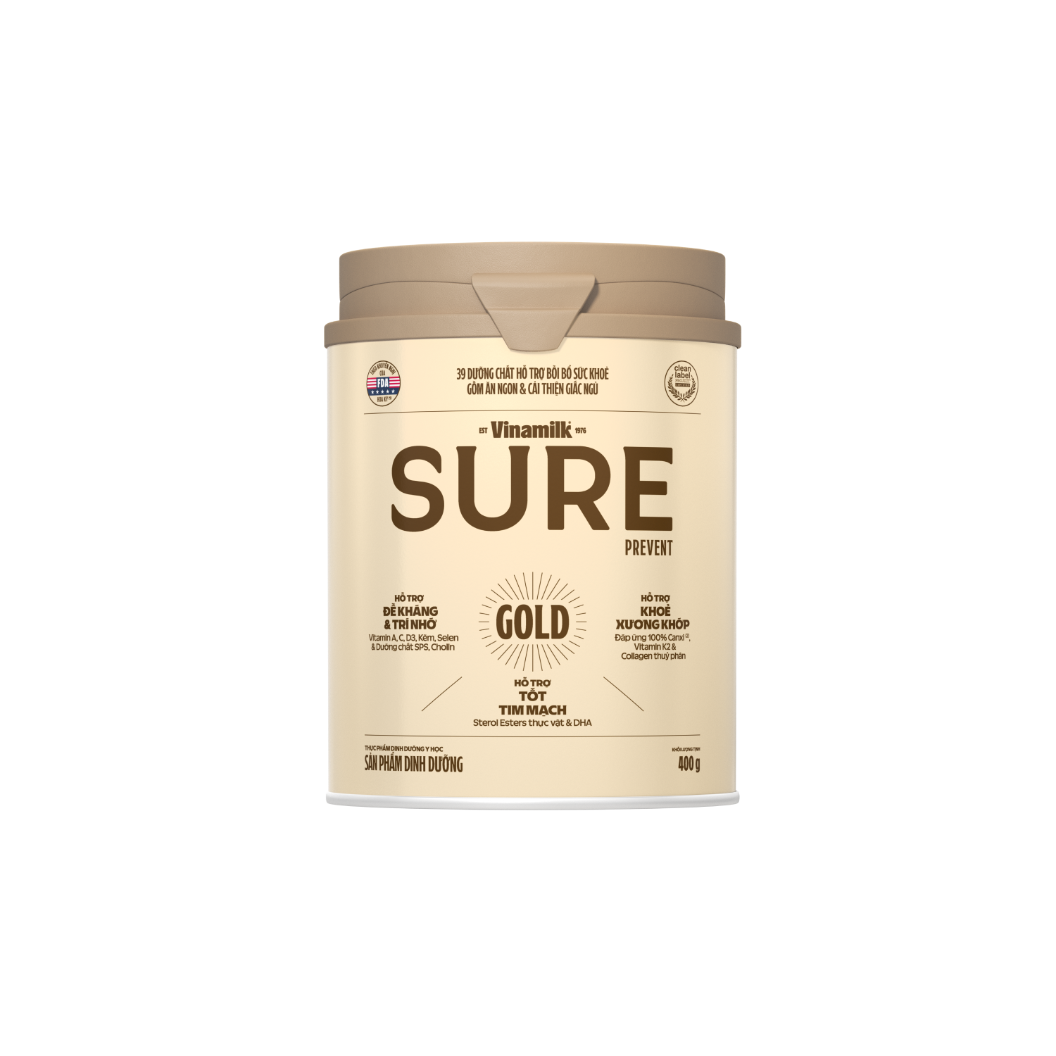 Adult Nutrition Sure Prevent Gold lon 400g