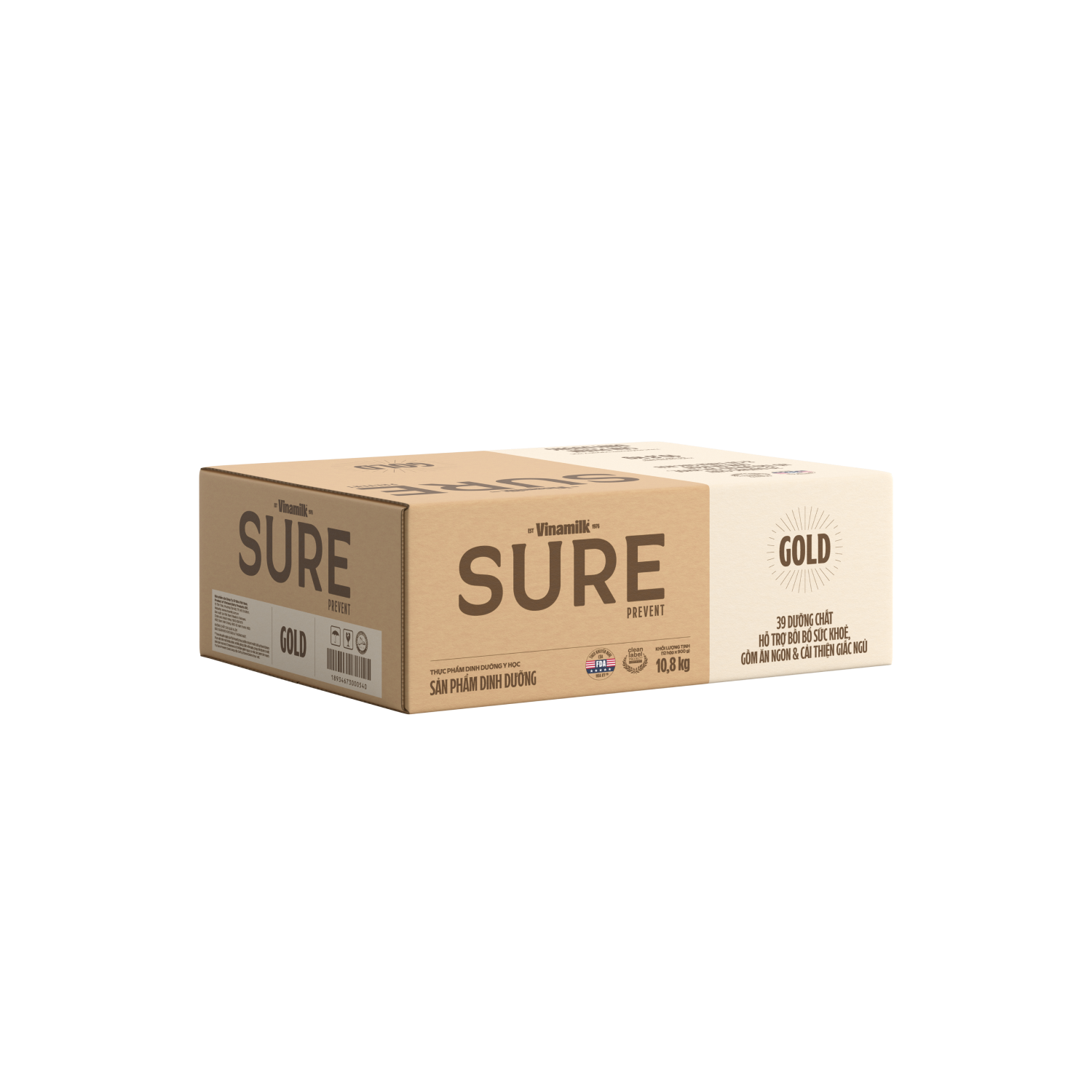 Sữa bột cho người lớn tuổi Sure Gold 900g