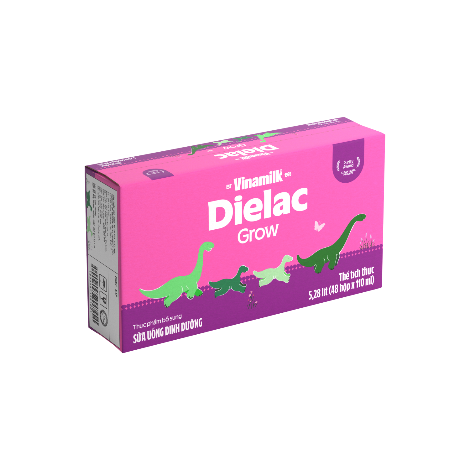 Sữa bột trẻ em pha sẵn Dielac Grow (từ 1 tuổi) Hộp 110ml