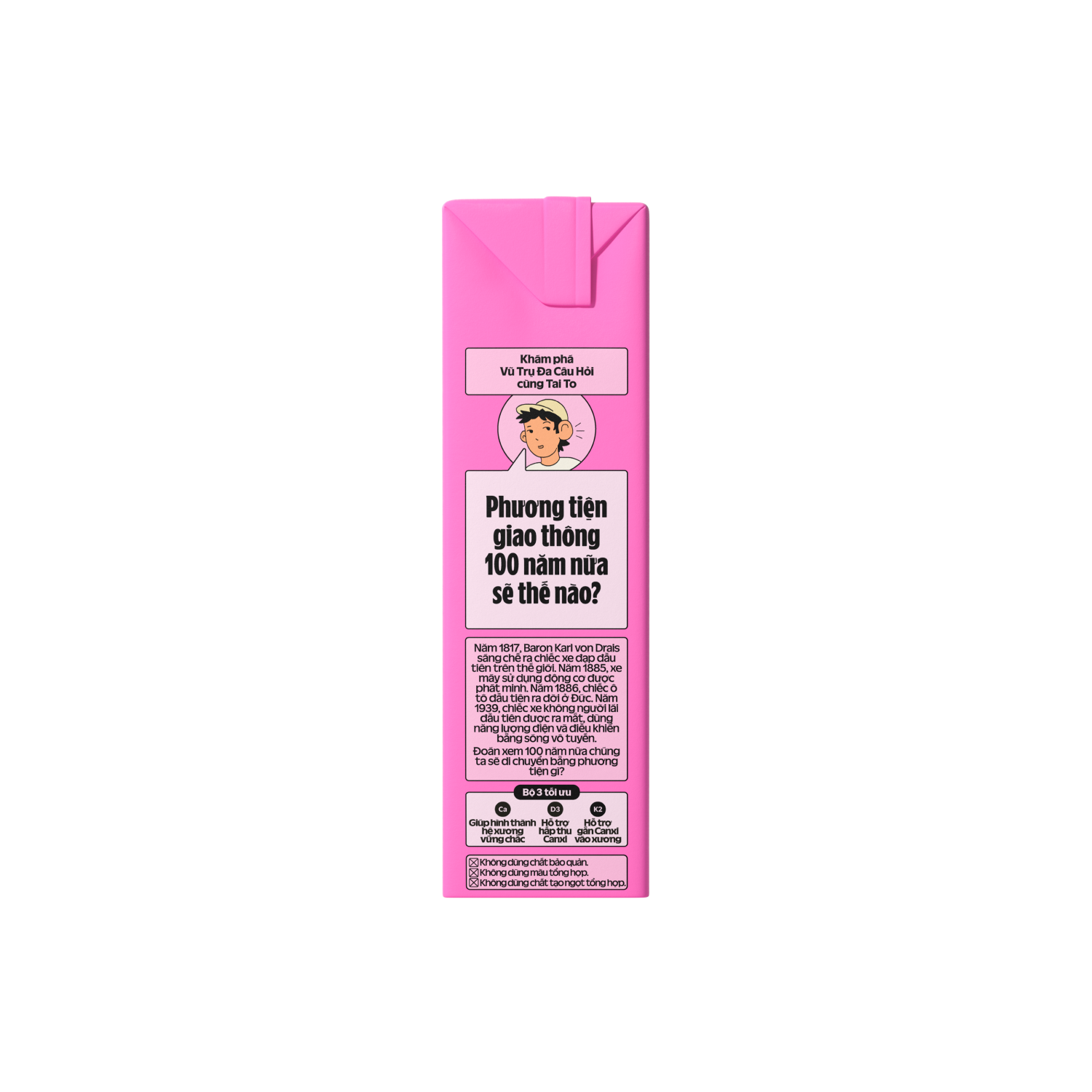 Thức uống sữa trái cây Susu Hương Mashmallow dâu 180ml