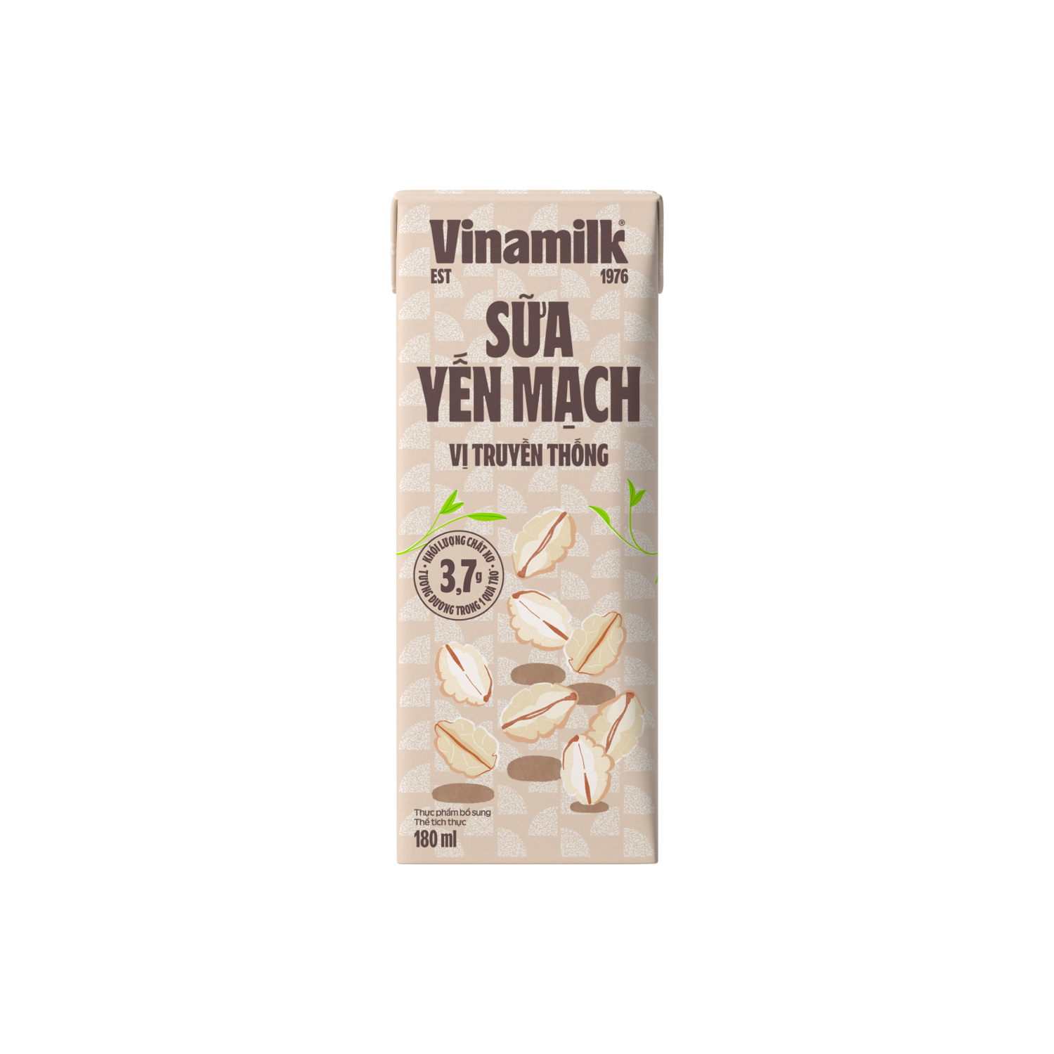 Sữa hạt Vinamilk Sữa yến mạch 180ml