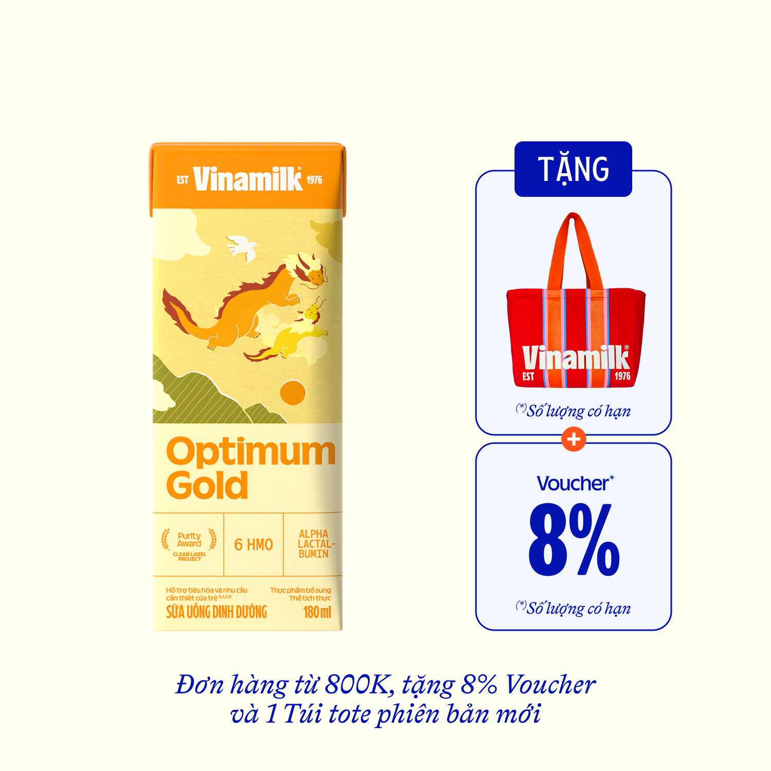 Ready-to-drink Infant Formula Optimum Gold (above 1 Year) 180ml