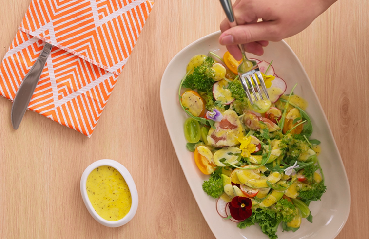 Salad trái cây xốt 9 hạt