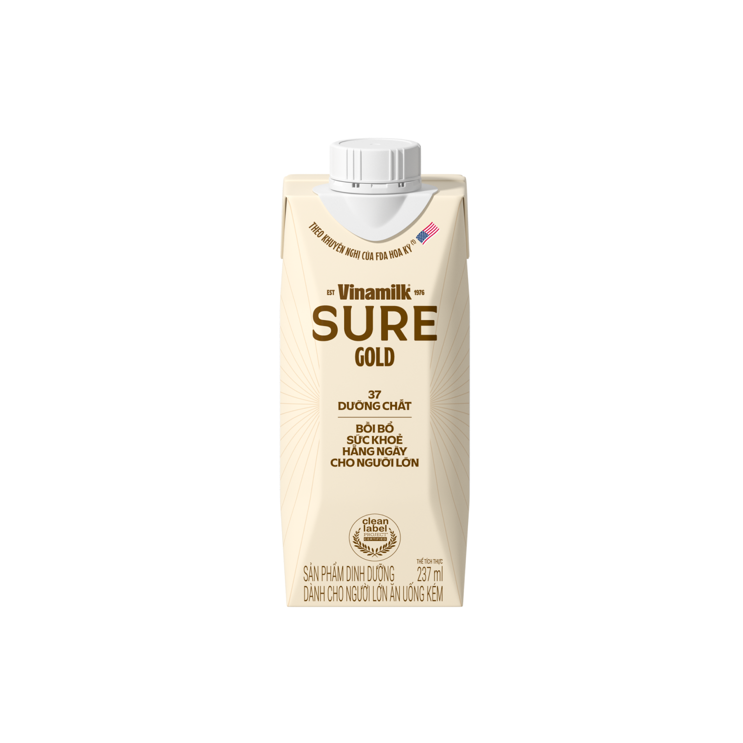 Sữa bột cho người lớn tuổi Sure Prevent pha sẵn 237ml Thùng 24 hộp