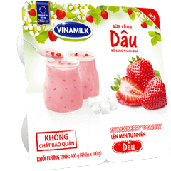 Vinamilk草莓味酸奶
