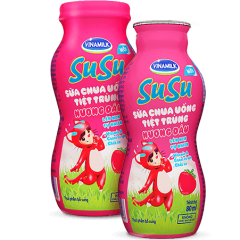 Vinamilk Susu 80毫升草莓味杀菌酸奶饮料