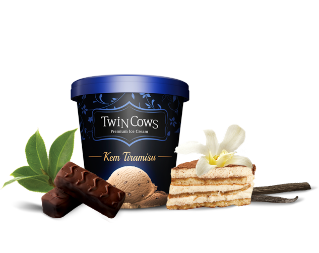 Twin Cows高档冰淇淋 -迷恋你每一勺