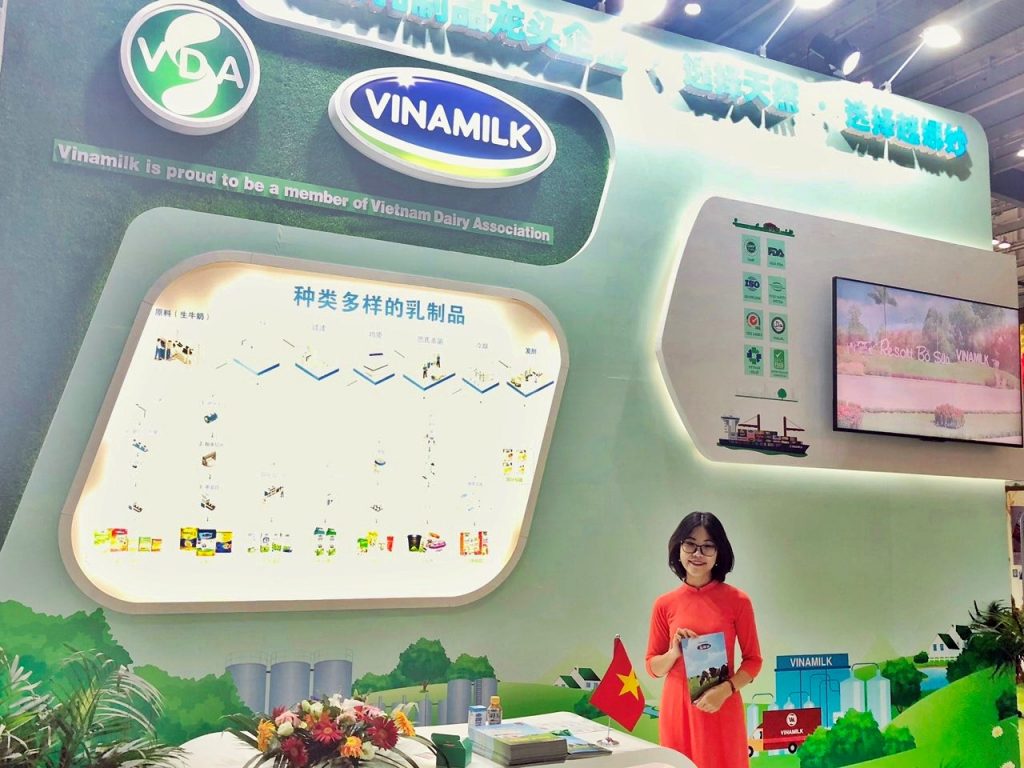 越南乳制品协会提名Vinamilk 参加2019中国国际食品餐饮博览会