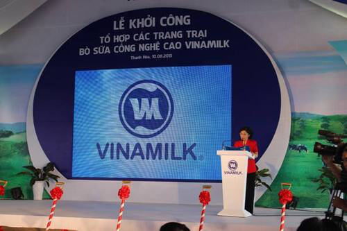 Commencement of Thong Nhat - Thanh Hoa dairy farm construction