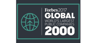 Listed in the Global 2000 list Listed in the Global 2000 list