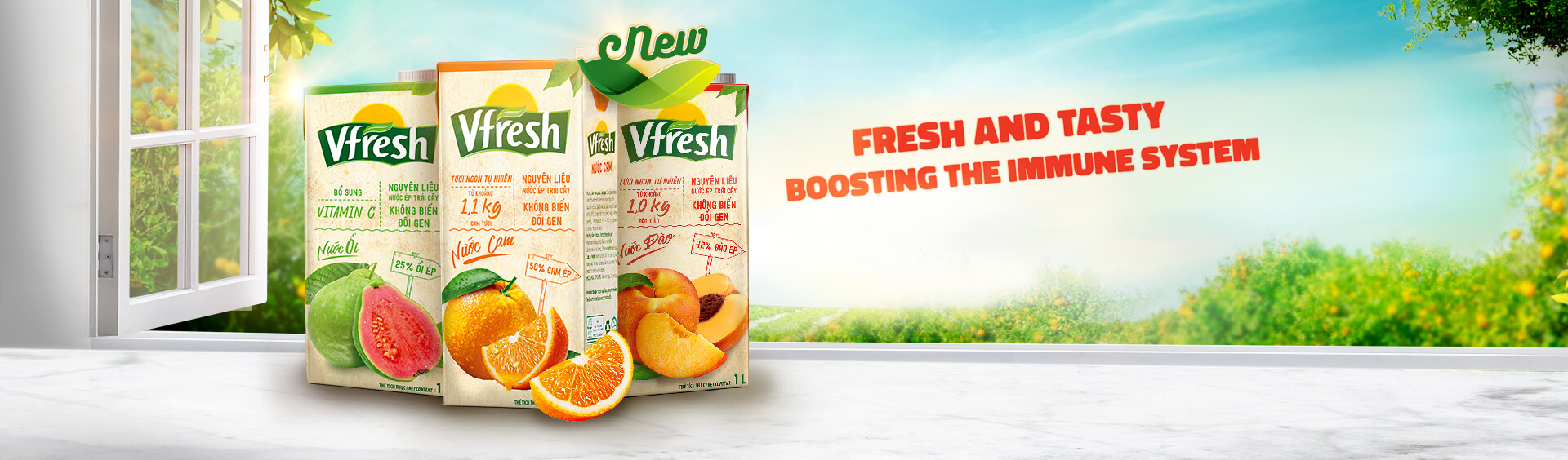 Vfresh Fruit Nectar