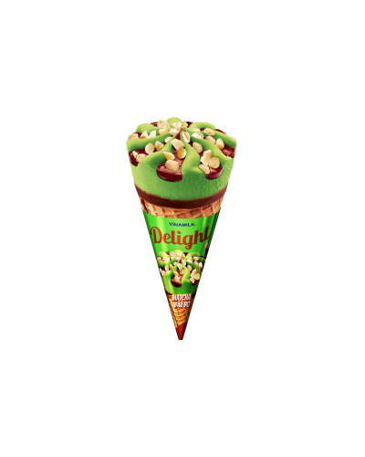 Delight Ice Cream Cone  Matcha Peanut 110ml