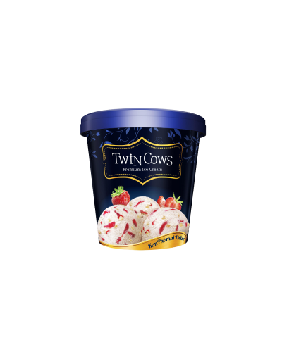 TwinCows ice-creamStrawberry Cheese 450ml