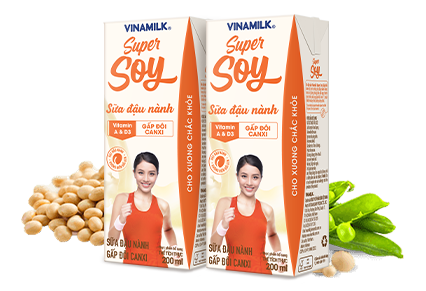 Sữa đậu nành Gấp đôi canxi Sữa đậu nành Gấp đôi canxi