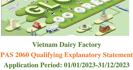 Tuyên bố giải thích đủ điều kiện (QES) – Nhà máy Sữa Việt Nam -Năm 2023