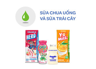 Sữa Chua Uống và Sữa Trái Cây