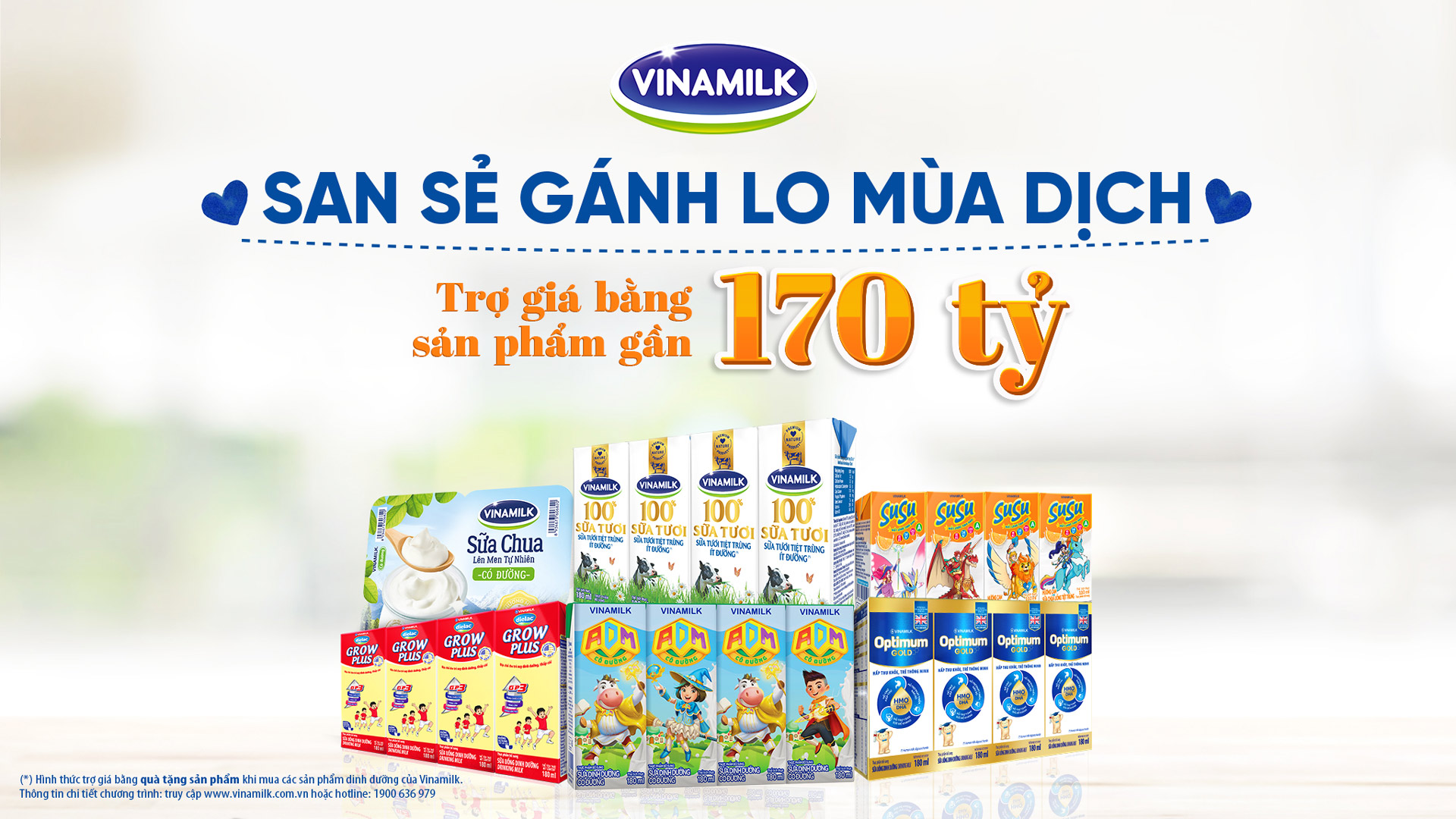 San sẻ khó khăn với cộng đồng - 1 trong 3 mục tiêu của Vinamilk trong mùa dịch 4