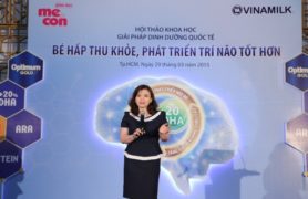 Giải pháp dinh dưỡng quốc tế “Bé hấp thu khỏe, phát triển trí não tốt hơn”
