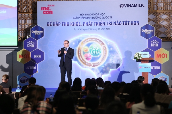 Ông Wouter Claerhout – Giám đốc Marketing toàn cầu của Tập đoàn dinh dưỡng DSM Thụy Sỹ