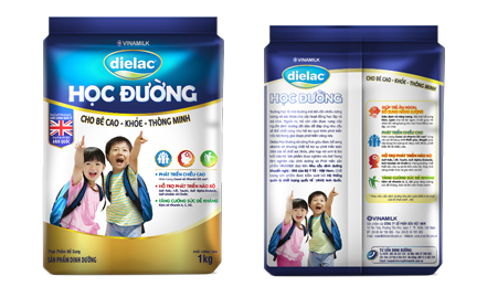 Dielac Học Đường là người bạn giúp bé lớn khôn mỗi ngày đến trường