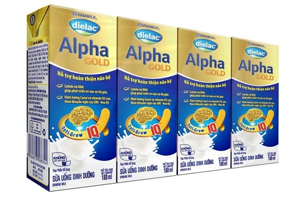 Sữa bột pha sẵn Dielac Alpha Gold
