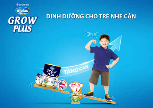 Mẹ có thể bổ sung cho đạm Whey và chất béo MCT cho bé bằng sữa Dielac Grow Plus