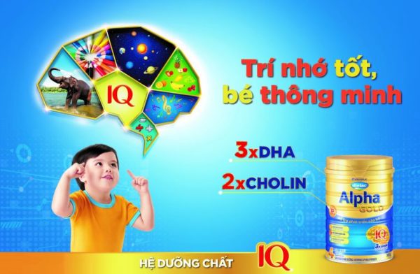 Dielac Alpha Gold - Trí nhớ tốt, bé thông minh