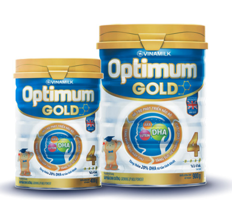 Sữa Optimum Gold tăng 20% DHA từ tảo tinh khiết hỗ trợ bé yêu phát triển tối đa tiềm năng trí tuệ