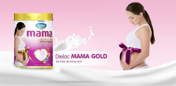 Dielac Mama Gold giúp cho mẹ khỏe, bé thông minh