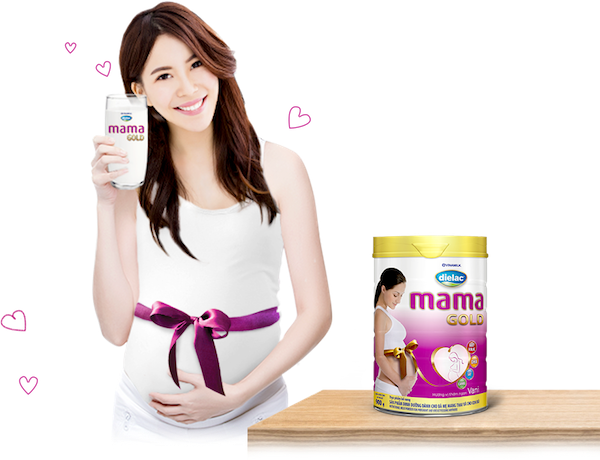 Dielac Mama Gold tốt cho mẹ bầu ăn chay