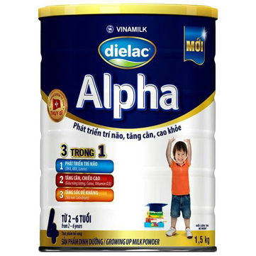 Dielac Alpha - Dinh dưỡng 03 trong 01 “bé lớn khỏe tinh nhanh”