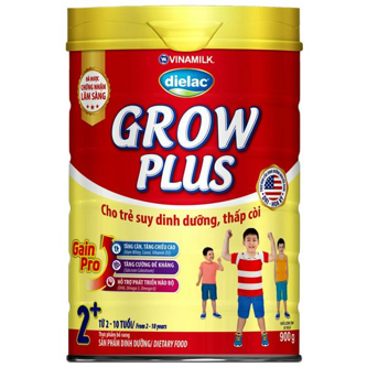 Dielac Grow Plus – cho trẻ suy dinh dưỡng, thấp còi, bắt kịp đà tăng trưởng