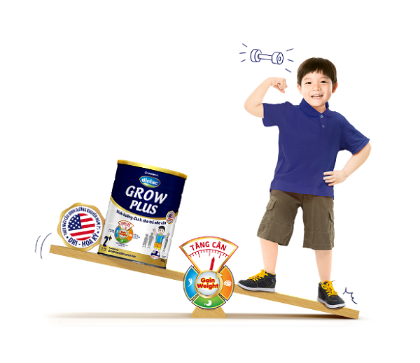 Lựa chọn sữa phù hợp cho bé chậm tăng cân