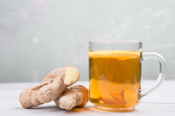 Trà gừng có thể giúp mẹ bầu làm ấm cơ thể
