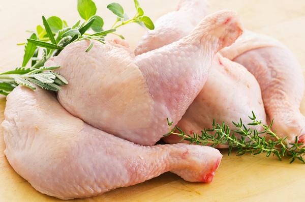 Thịt gà có chứa hàm lượng Protein cao