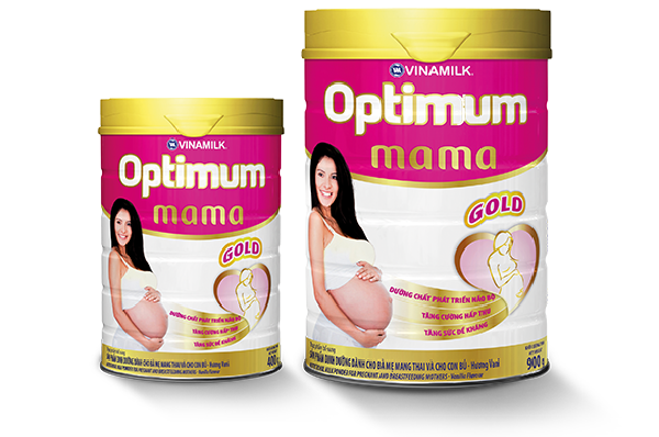 Sữa Optimum Mama Gold bổ sung canxi cần thiết cho bà bầu 3 tháng đầu