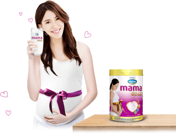 Dielac Mama Gold rất tốt cho sức khỏe của mẹ và sự phát triển của bé