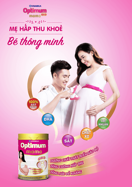 Optimum Mama Gold giúp mẹ bầu có thai kỳ khỏe mạnh, sẵn sàng chào đón bé yêu