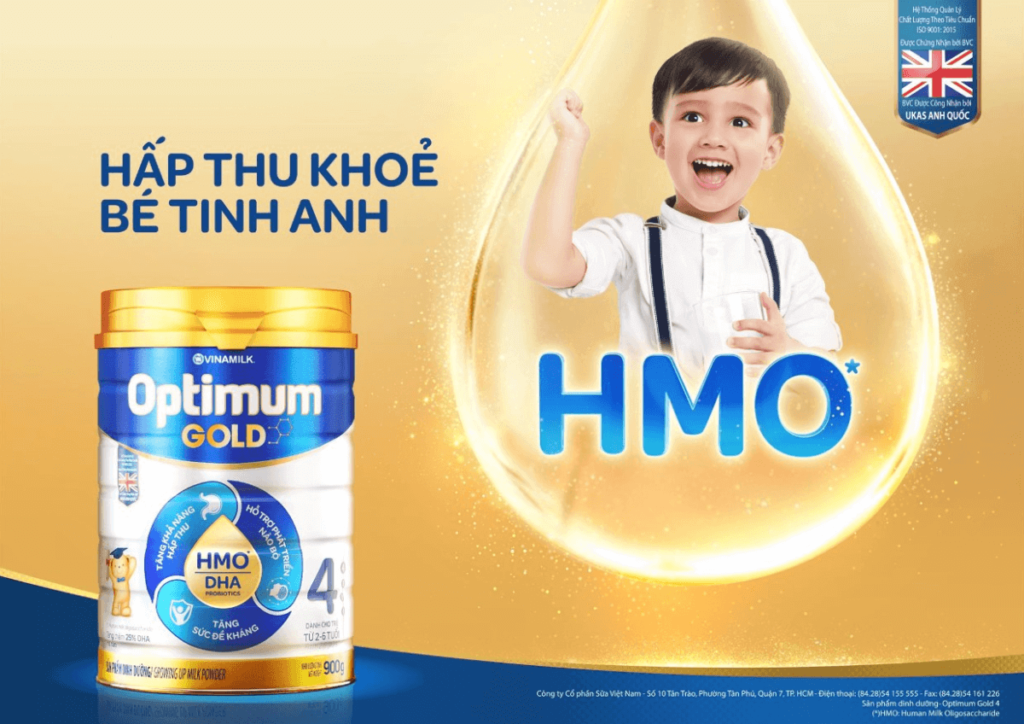 Mẹ hãy cho bé uống sữa Vinamilk Optimum Gold mỗi ngày mẹ nhé!