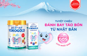 Dưỡng chất tốt từ Nhật Bản cho hệ tiêu hóa bé luôn khỏe mạnh